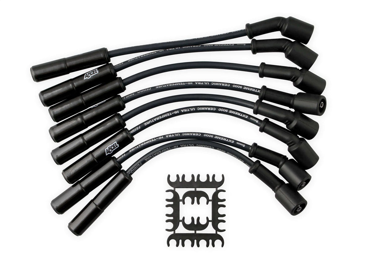 ACCEL 9059CK WIRE,X9000 LS CERAMIC 180 11IN - BLACK