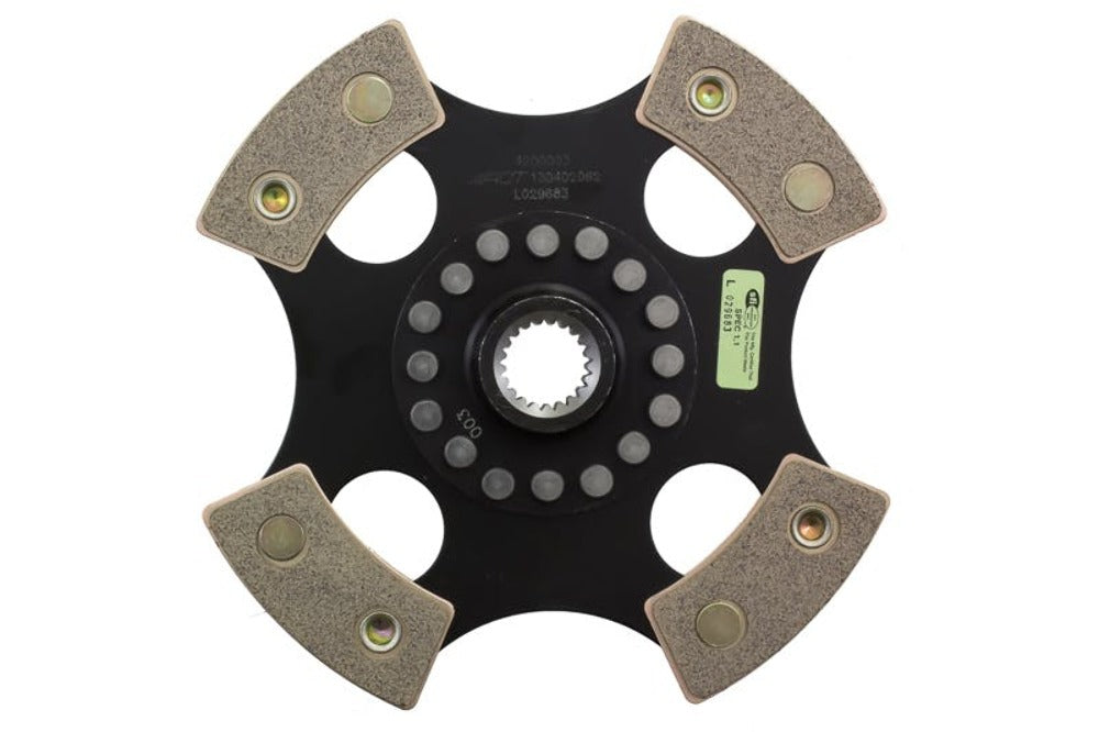 Advanced Clutch Technology 4200003 4 Pad Rigid Race Disc