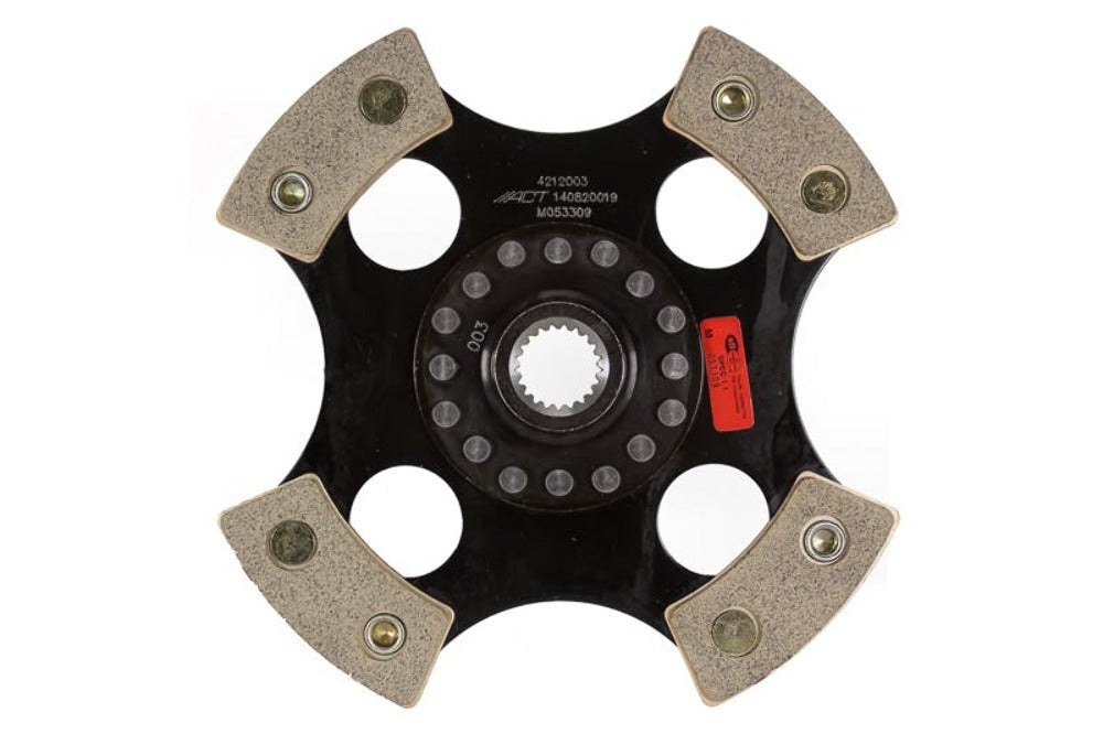 Advanced Clutch Technology 4212003 4 Pad Rigid Race Disc