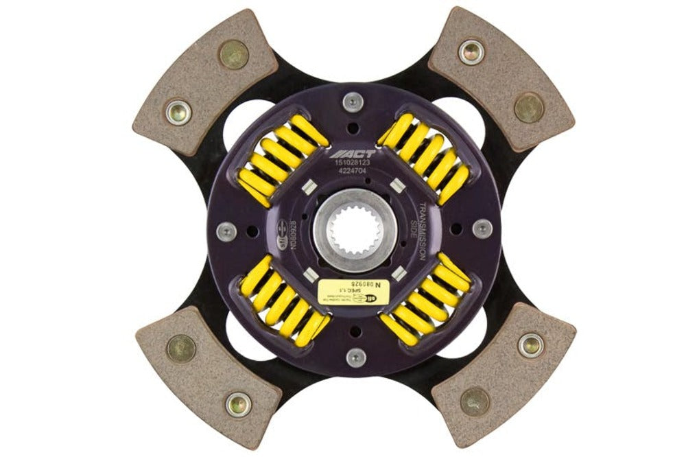 Advanced Clutch Technology 4224704 4 Pad Sprung Race Disc
