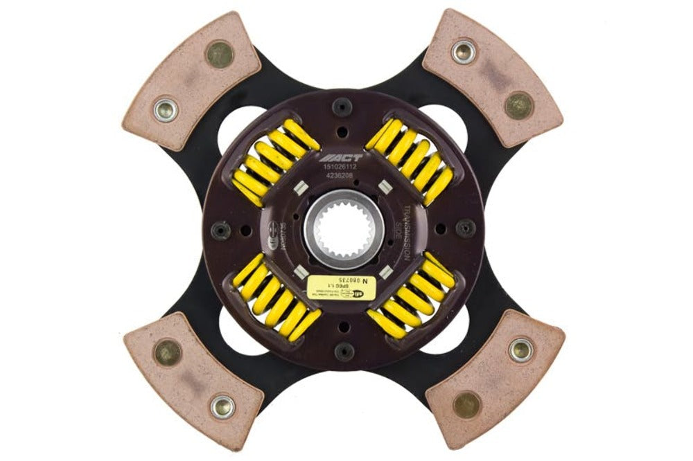 Advanced Clutch Technology 4236208 4 Pad Sprung Race Disc