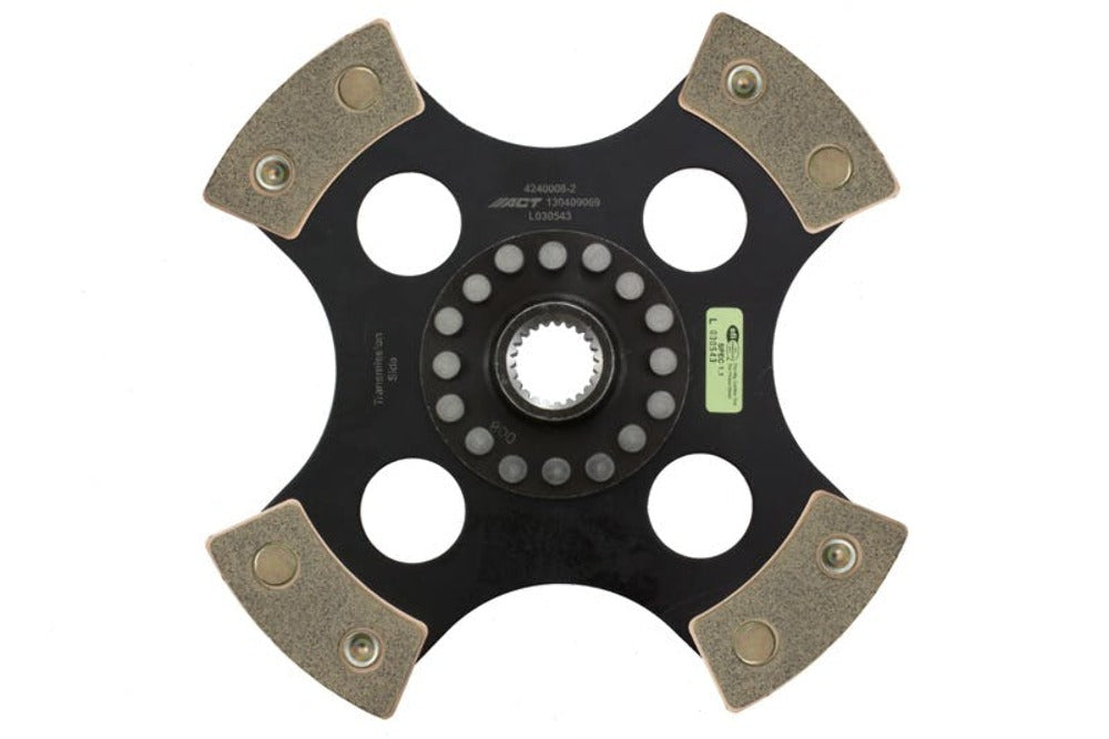 Advanced Clutch Technology 4240008-2 4 Pad Rigid Race Disc