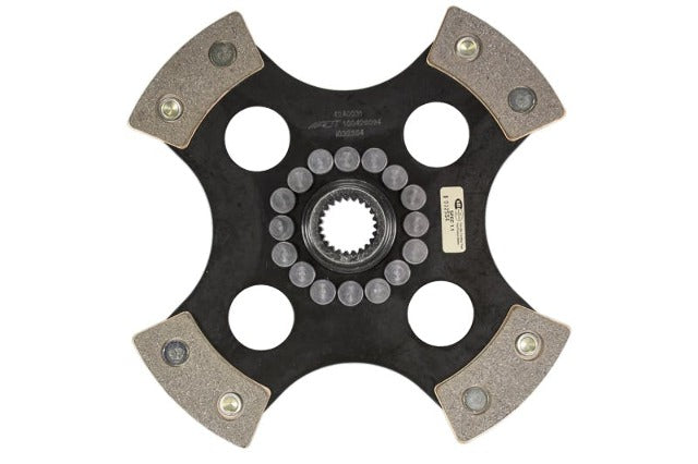 Advanced Clutch Technology 4240031 4 Pad Rigid Race Disc