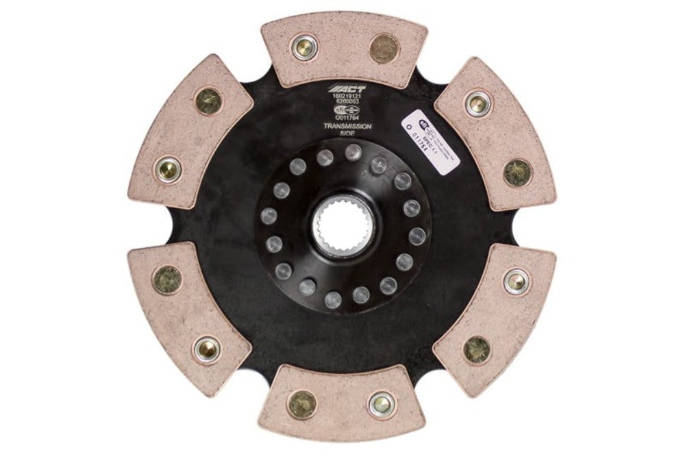 Advanced Clutch Technology 6200003 6 Pad Rigid Race Disc