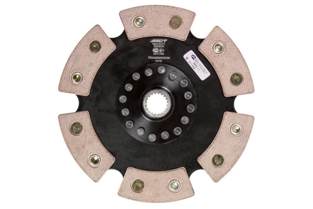 Advanced Clutch Technology 6200004 6 Pad Rigid Race Disc