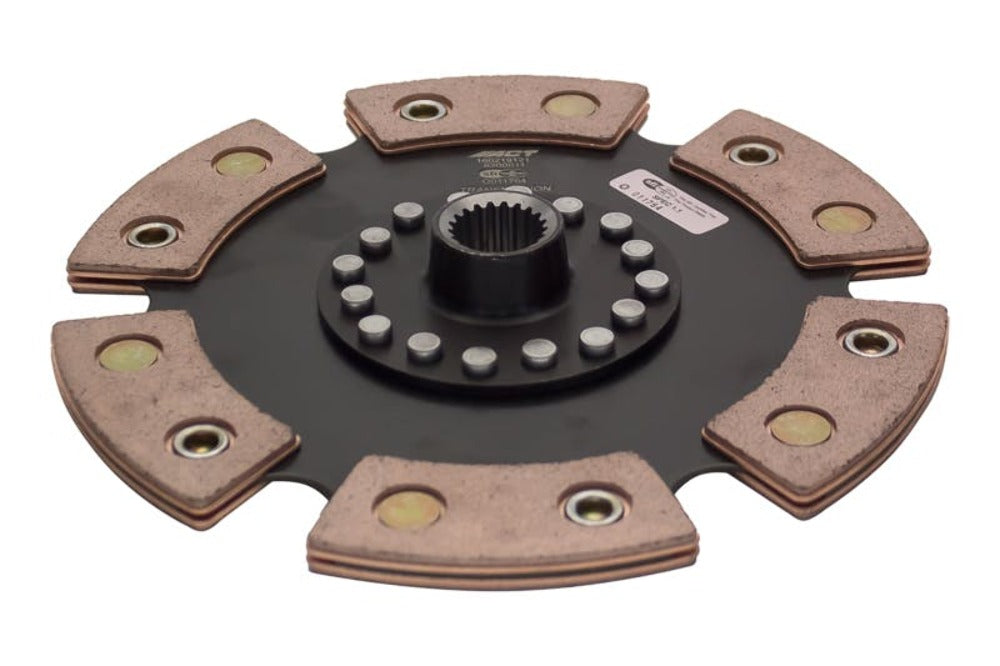 Advanced Clutch Technology 6200011 6 Pad Rigid Race Disc