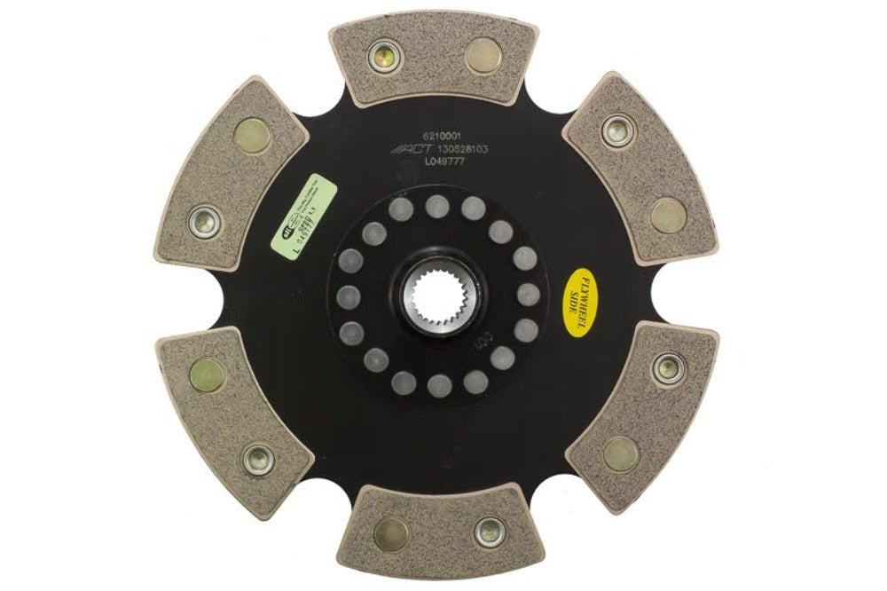 Advanced Clutch Technology 6210001 6 Pad Rigid Race Disc