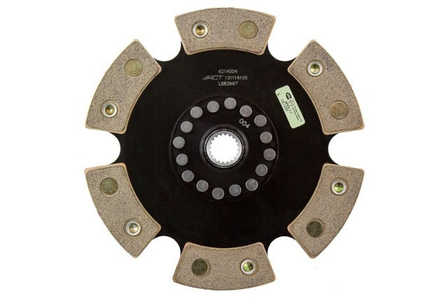 Advanced Clutch Technology 6214004 6 Pad Rigid Race Disc