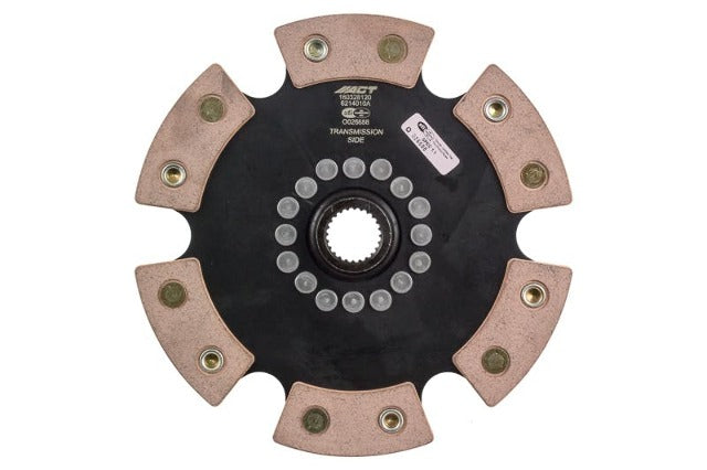 Advanced Clutch Technology 6214010A 6 Pad Rigid Race Disc