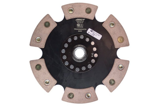 Advanced Clutch Technology 6214014 6 Pad Rigid Race Disc