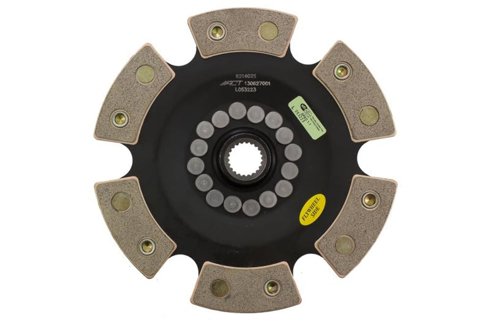 Advanced Clutch Technology 6214025 6 Pad Rigid Race Disc