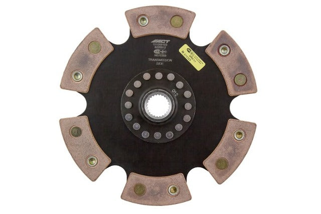 Advanced Clutch Technology 6220012 6 Pad Rigid Race Disc