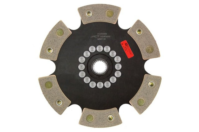 Advanced Clutch Technology 6224004A 6 Pad Rigid Race Disc