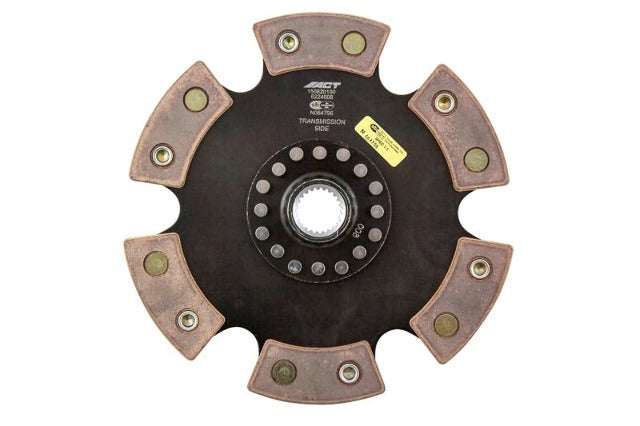 Advanced Clutch Technology 6224008 6 Pad Rigid Race Disc