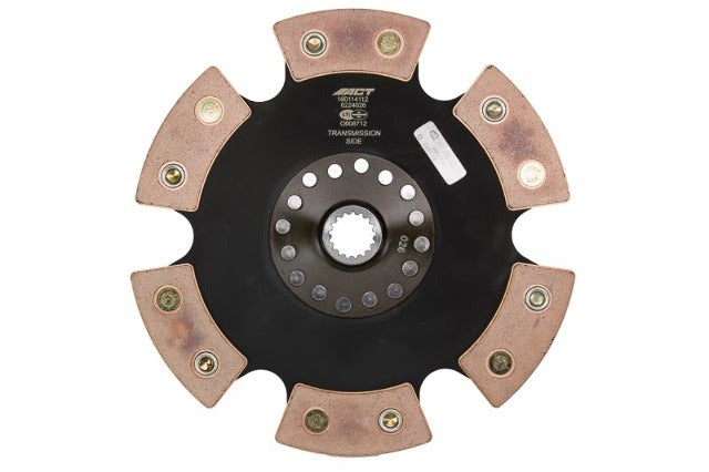 Advanced Clutch Technology 6224026 6 Pad Rigid Race Disc