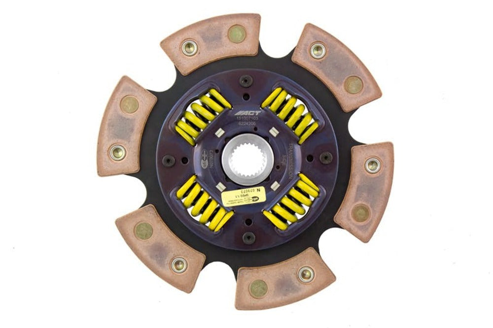 Advanced Clutch Technology 6224206 6 Pad Sprung Race Disc