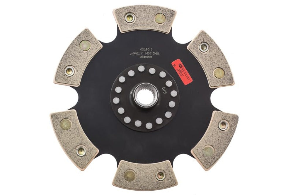 Advanced Clutch Technology 6228015 6 Pad Rigid Race Disc