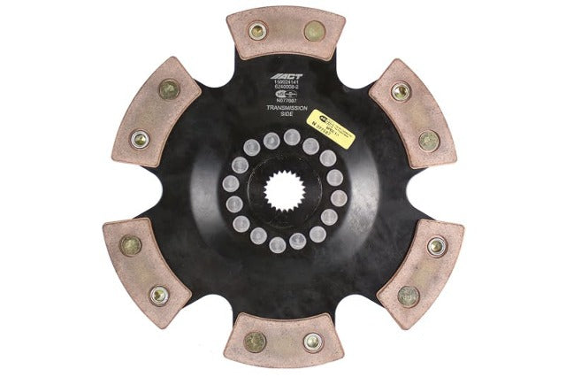 Advanced Clutch Technology 6240008-2 6 Pad Rigid Race Disc