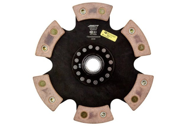 Advanced Clutch Technology 6240018 6 Pad Rigid Race Disc