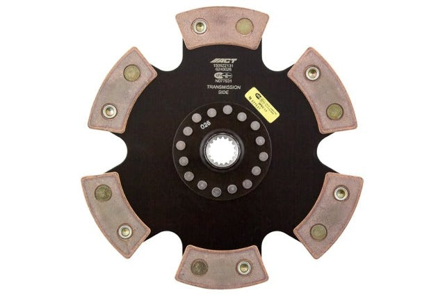Advanced Clutch Technology 6240026 6 Pad Rigid Race Disc