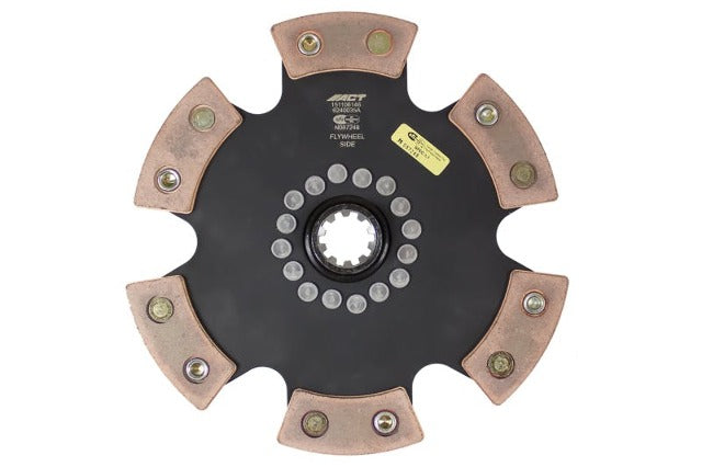 Advanced Clutch Technology 6240035A 6 Pad Rigid Race Disc