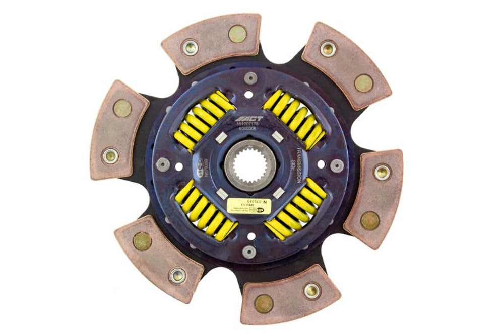 Advanced Clutch Technology 6240306 6 Pad Sprung Race Disc
