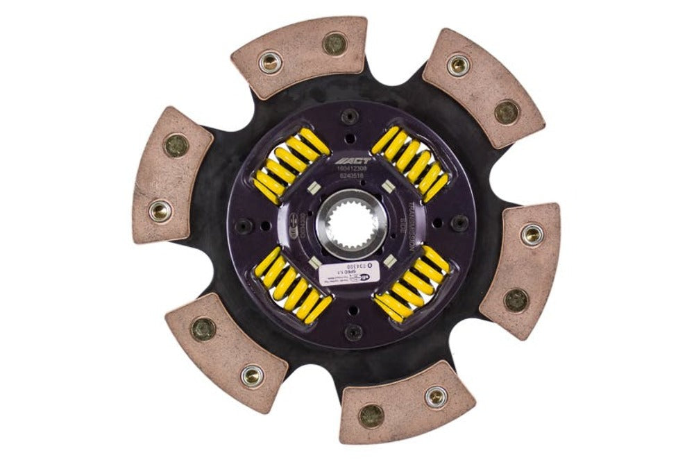 Advanced Clutch Technology 6240518 6 Pad Sprung Race Disc