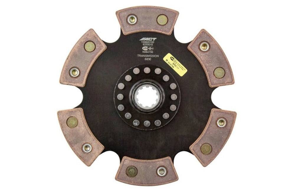 Advanced Clutch Technology 6250019 6 Pad Rigid Race Disc