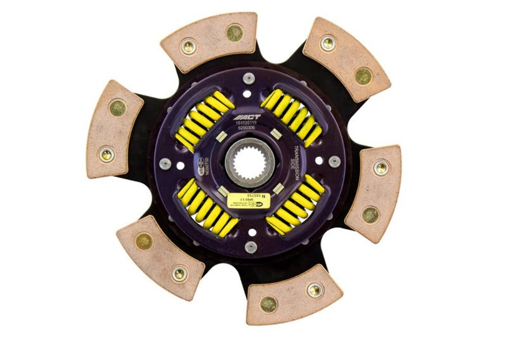 Advanced Clutch Technology 6250306 6 Pad Sprung Race Disc