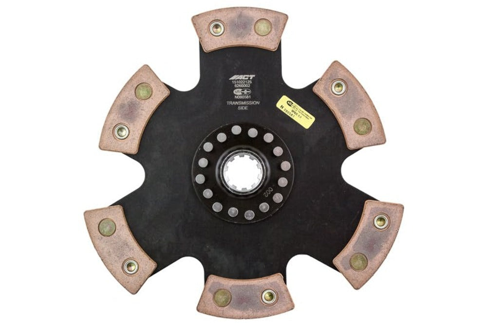 Advanced Clutch Technology 6266002 6 Pad Rigid Race Disc