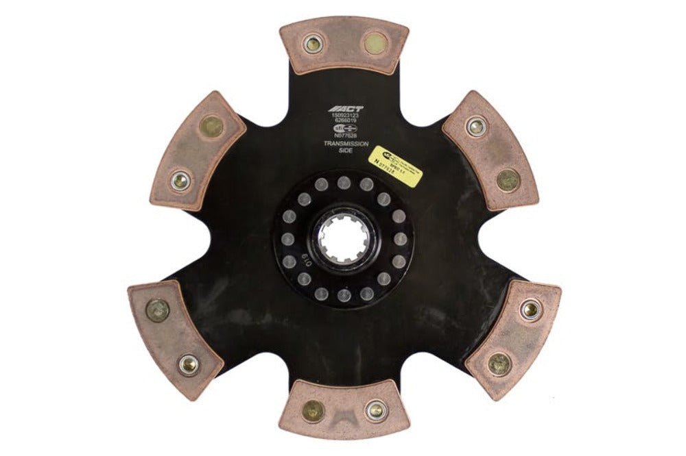 Advanced Clutch Technology 6266019 6 Pad Rigid Race Disc