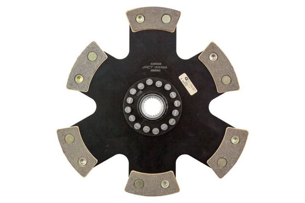 Advanced Clutch Technology 6280008 6 Pad Rigid Race Disc