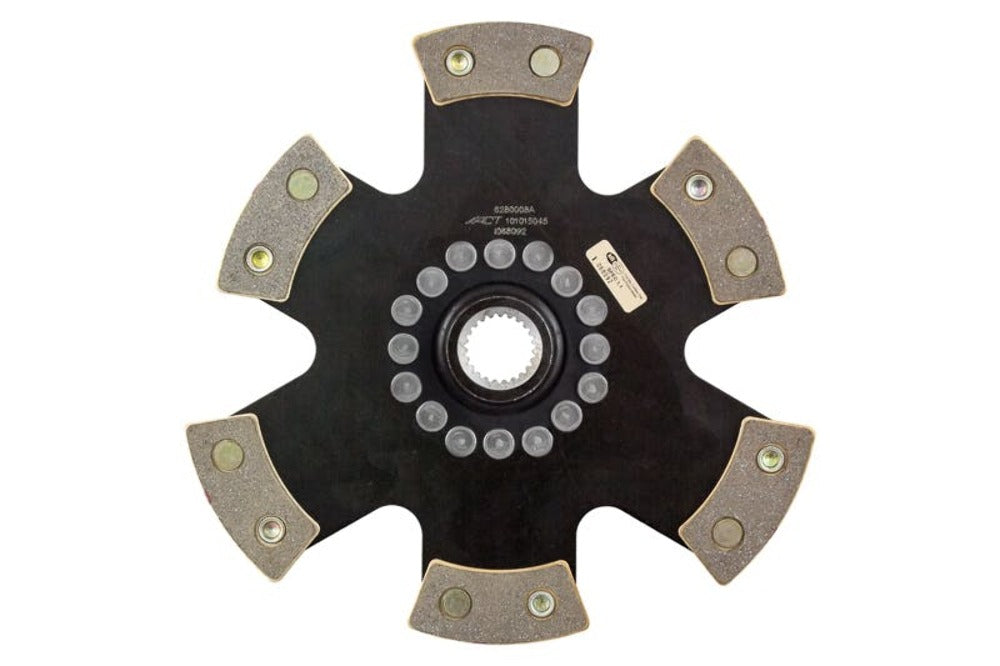 Advanced Clutch Technology 6280008A 6 Pad Rigid Race Disc