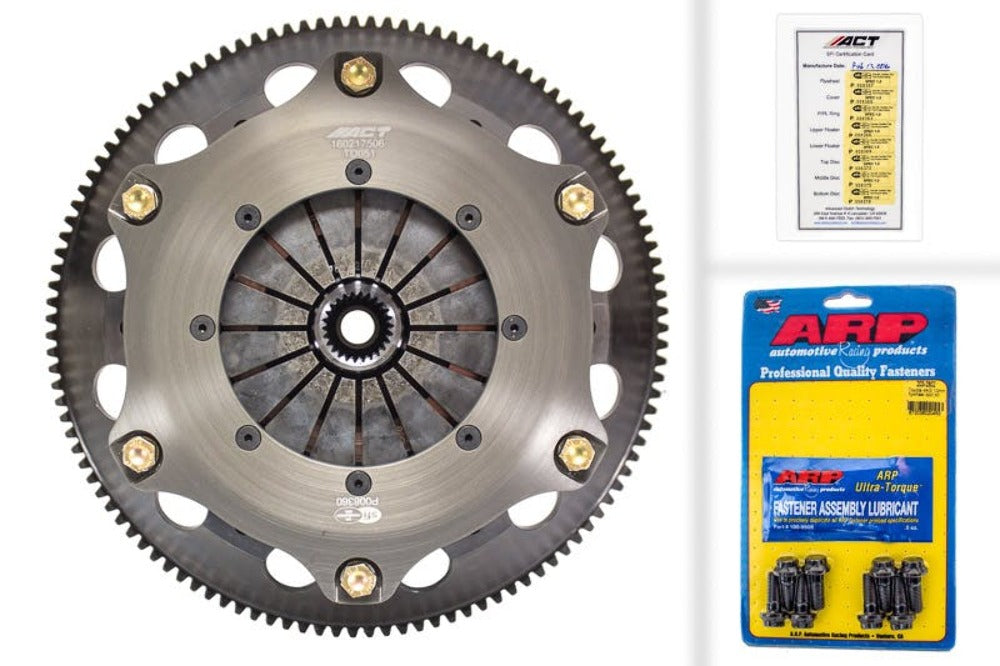 Advanced Clutch Technology T1R3-T01 Triple Disc HD/SI Race Kit