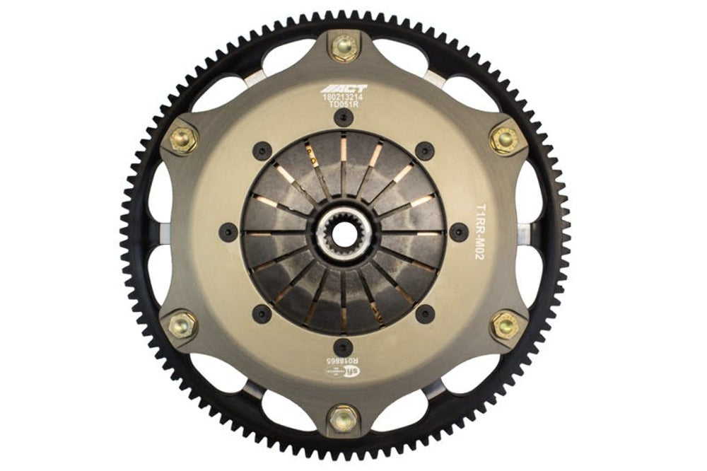 Advanced Clutch Technology T1RR-M02 Twin Disc Sint Iron Race Kit