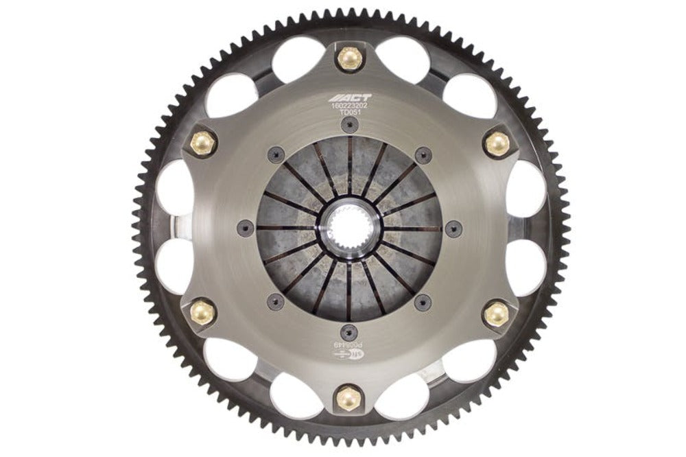 Advanced Clutch Technology T1RR-N02 Twin Disc Sint Iron Race Kit