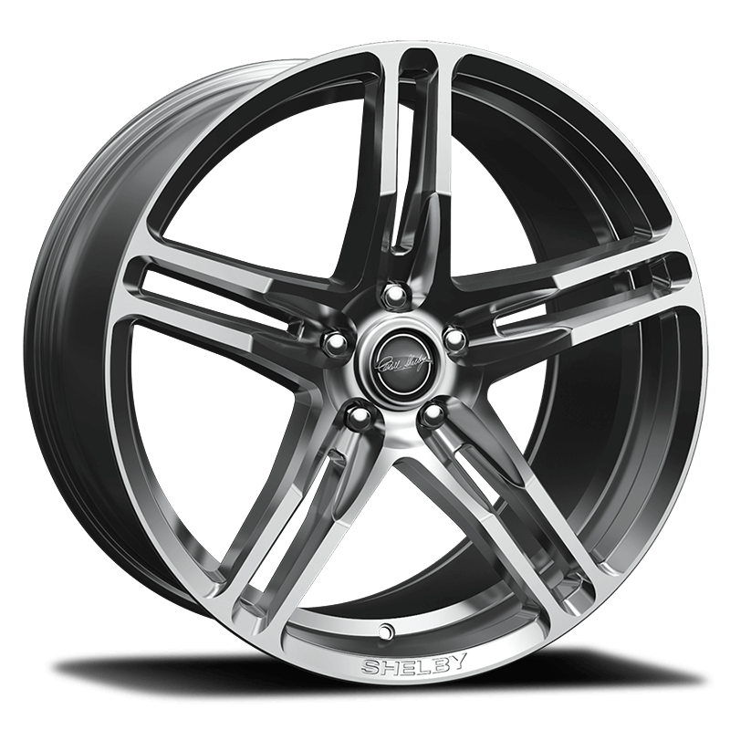 Carroll Shelby Wheels 05-21 Ford Mustang (2.3, 3.7, 4.0, 4.6, 5.0, 5.2, 5.4, 5.8) Wheel CS14-295430-CP