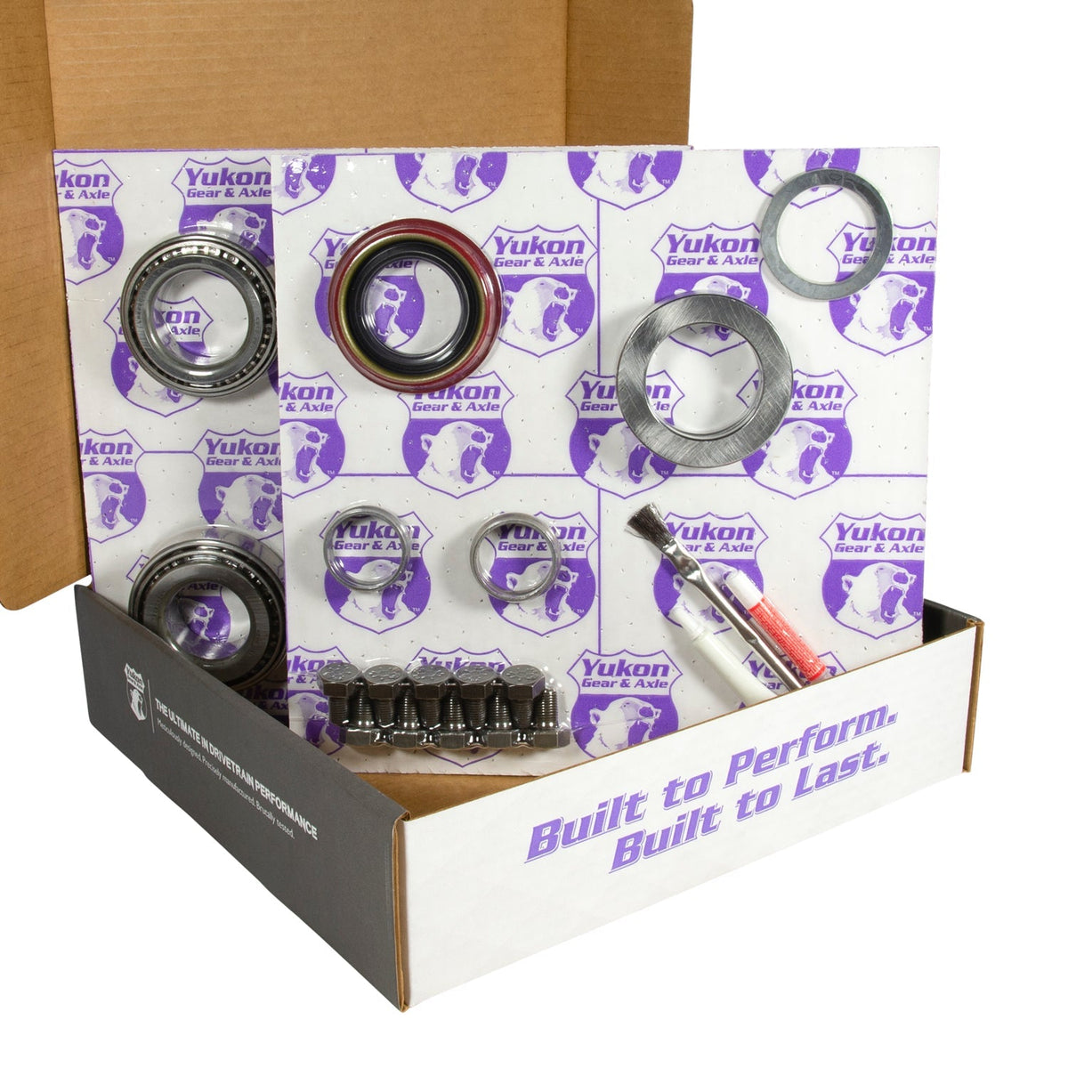 Yukon Gear Ford Lincoln Mazda Mercury Axle Differential Bearing and Seal Kit - Rear YKF8.8-A