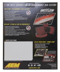 AEM Induction Systems 28-30077 AEM DryFlow Air Filter