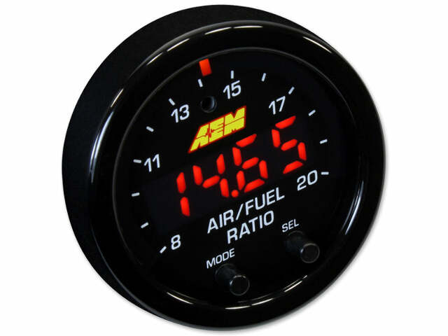 AEM 30-0334 X-Series AFR Gauge. Validated to work w/ EFILive, HPTuners and DashDaq software
