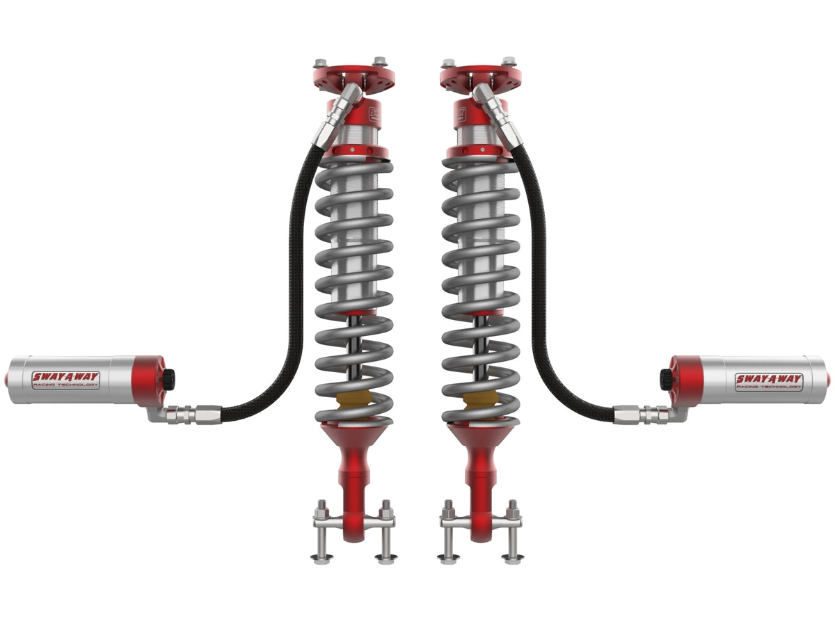 aFe POWER Sway-A-Way Shock Kit Sway-A-Way 2.5 Front Coilover Kit w/ Remote Re 301-5600-17-CA