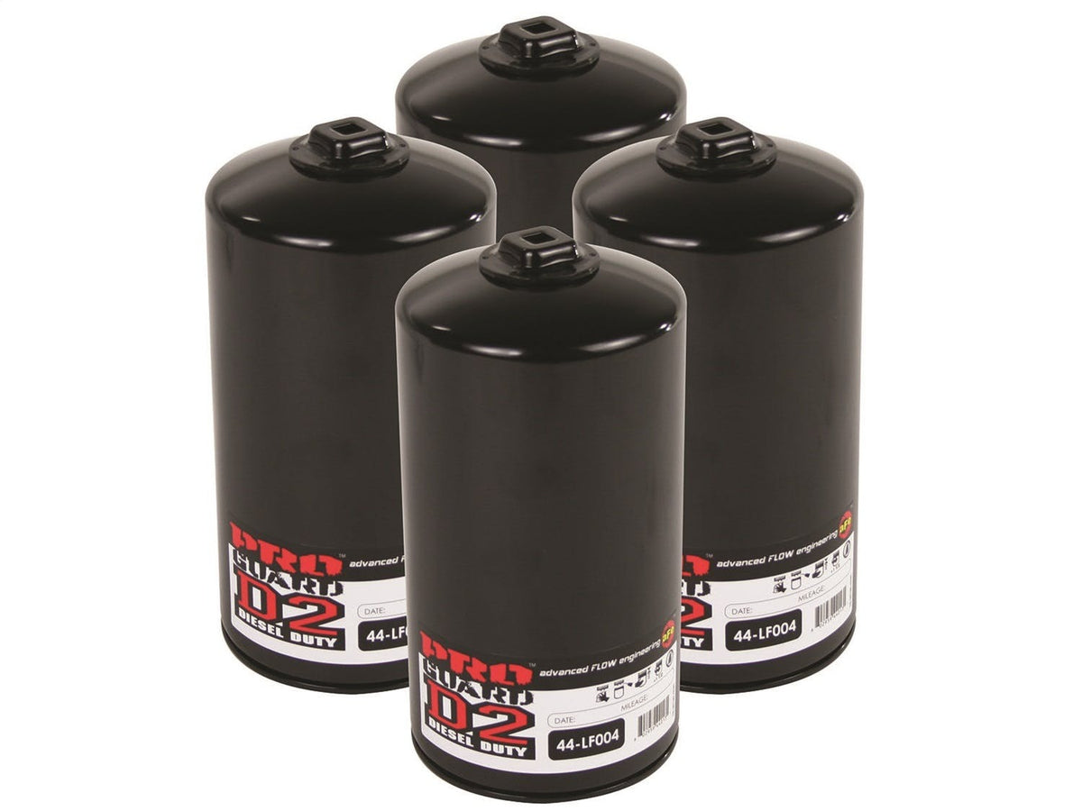 AFE 44-LF004-MB Pro GUARD D2 Oil Filter (4 Pack)