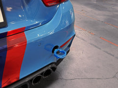 AFE 450-502002-L aFe CONTROL Rear Tow Hook Blue