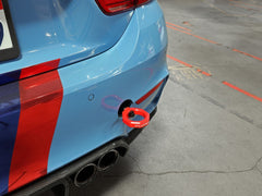 AFE 450-502002-R aFe CONTROL Rear Tow Hook Red