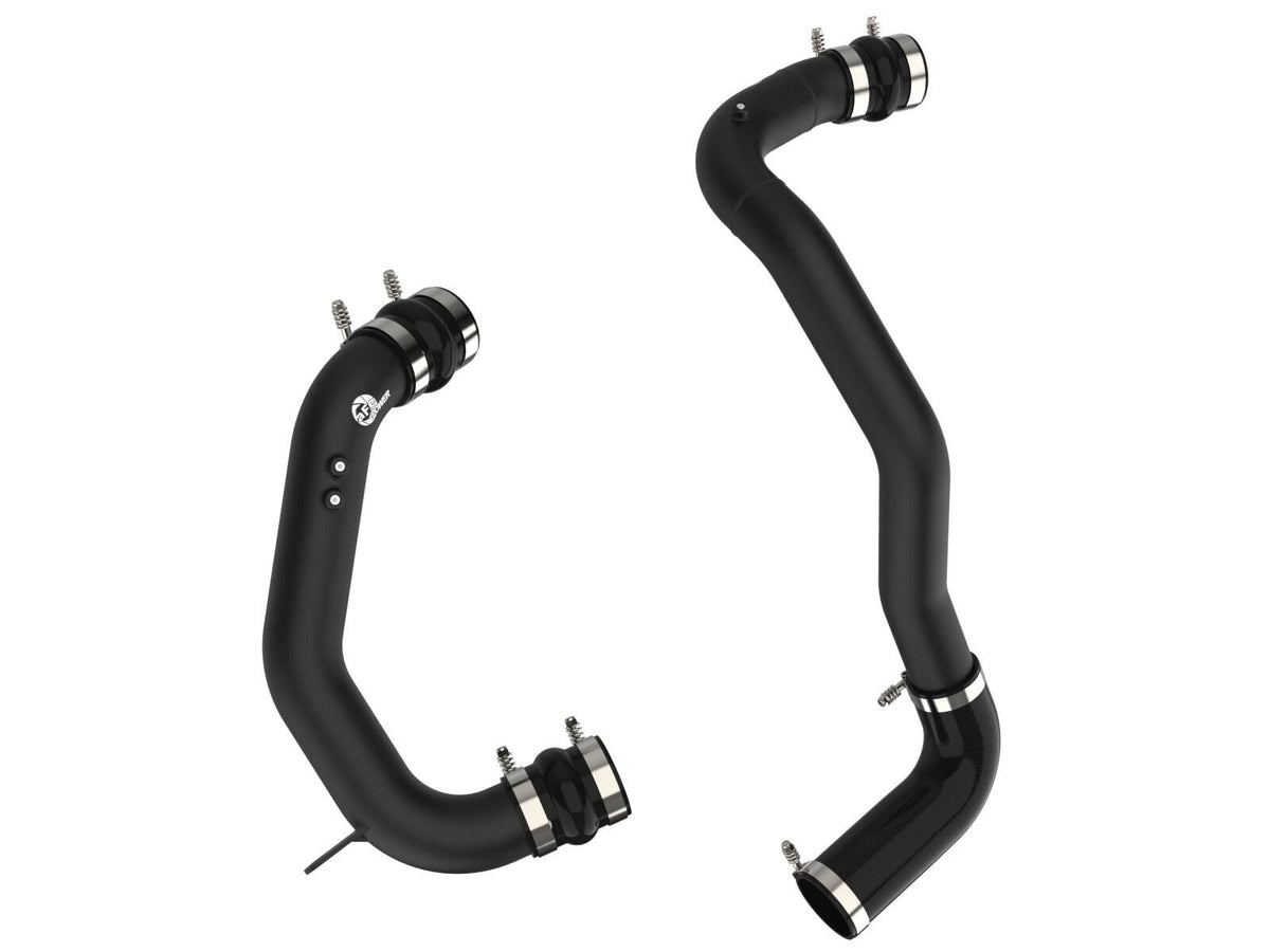 AFE 46-20074-B BladeRunner 3 IN Aluminum Hot and Cold Charge Pipe Kit Black