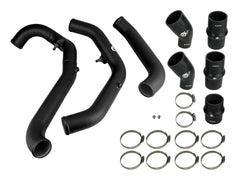 AFE 46-20298-B BladeRunner 2-1/2 IN Aluminum Hot Charge Pipe Black