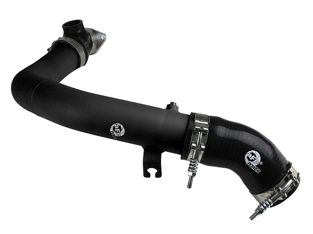AFE 46-20378-B BladeRunner 2-1/2 IN Aluminum Hot Charge Pipe Black