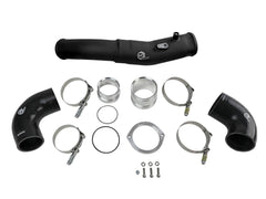 AFE 46-20398-B BladeRunner 2-1/2 IN Aluminum Hot Charge Pipe Black