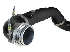 AFE 46-20398-B BladeRunner 2-1/2 IN Aluminum Hot Charge Pipe Black