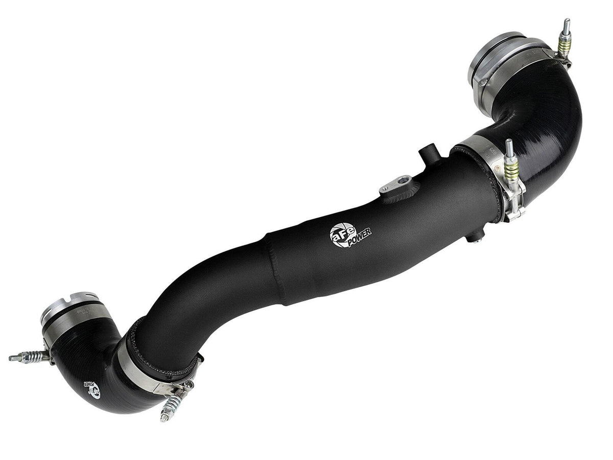 AFE 46-20398-B BladeRunner 2-1/2 IN Aluminum Hot Charge Pipe Black